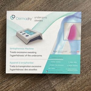 COPY - Dermadry Iontophoresis Machine- Treats Sweating